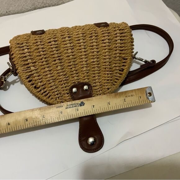White House Black Market Basket Type Purse - Picture 11 of 12